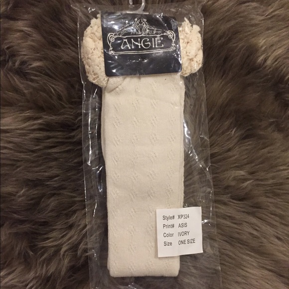 Ivory knee socks - Picture 5 of 5